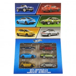 MATTEL JBY79 HOT WHEELS AVRUPA TEMALI ÇOKLU ARAÇLAR (6)