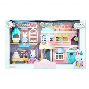 MEGA 010101BIG06683 BAY DREAMY MİNİ TAVŞAN- PASTANE OYUN SETİ