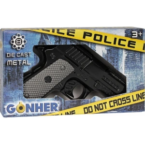 MEGA GON00466 POLİCE PİSTOL 8 SHOTS BROWN