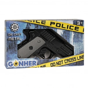 MEGA GON00466 POLİCE PİSTOL 8 SHOTS BROWN