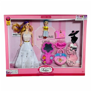 METAŞ 201A MAKYAJLI GELİN SETİ BEBEK 50*36*7 CM (36)