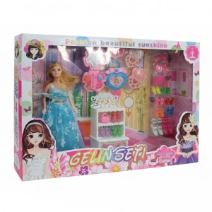 METAŞ 201H MAKYAJLI-AYAKABILI BEBEK SETİ 50*36*7 CM