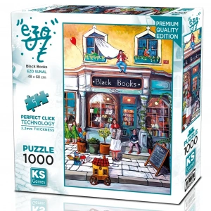 ONUR 20852 PUZZLE 1000 BLACKS BOOKS