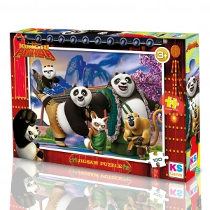 ONUR KP714 KUNG FU PANDA PUZZLE 100 PRÇ.
