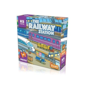 ONUR PRS32712 THE RAİLWAY STATİON PRE SCHOOL PUZZLE