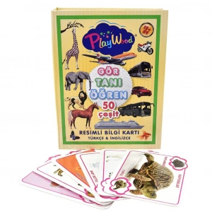 ONYIL ONY-24 EĞİTİCİ RESİMLİ BİLGİ KARTI GÖR-TANI-ÖĞREN