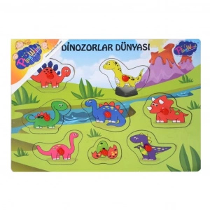 ONYIL ONY-278/279 AHŞAP TUTMALI DİNOZORLAR DÜNYASI