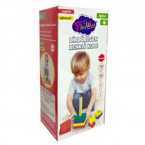 ONYIL ONY-393 AHŞAP DİKDÖRTGEN RENKLİ KULE