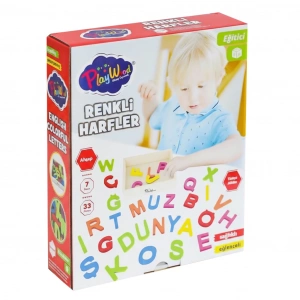 ONYIL ONY-402 KUTUDA 33 PRÇ AHŞAP KASALI RENKLİ HARFLER