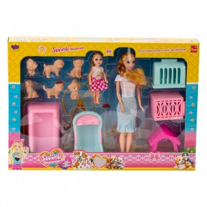 OYDAŞ 02463 KUTULU BEBEKLİ PATİ DOSTLARIM AKSESUARLI (12)