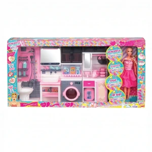 OYDAŞ 04-02394 4 LU DOLAP SETİ BEBEKLİ (8)