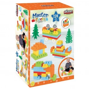 PİLSAN AKSESUARLI MASTER BLOKLAR 128 PARÇA