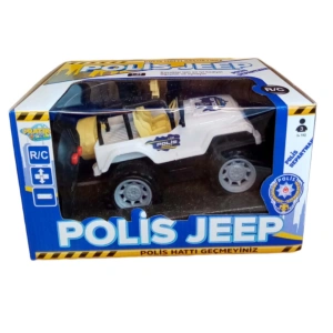 PRATİK TOYS P1030P 2 FONKSİYONLU PİLLİ POLİS JEEP (48)