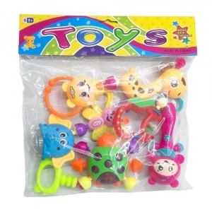 PRESTİJ 697-4 HAYVAN FİGÜRLÜ ÇINGIRAK SETİ (60)