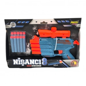 PRESTİJ FAB.5757 KARTELALI 4 AĞIZLI DART ATICI SİLAH (48)