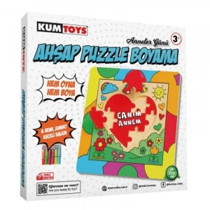 REDKA KM5633 KUMTOYS AHŞAP PUZZLE BOYAMA