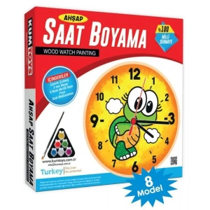 REDKA KUMTOYS AHŞAP SAAT BOYAMA RD5302