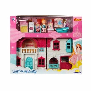 SUNMAN S00003127 SUN-MGS-HMY-EV OYUN SET PRENSESİN OYUN EVİ