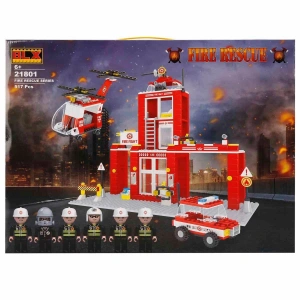 SUNMAN S00004618 SUN-RST-BLX-FIRE RESCUE SET 6FGR.517PRÇ.