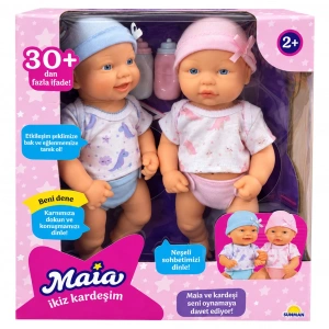 SUNMAN-S00006064 MIA BEBEK CHIT İKİZLER SESLİ IŞIKLI