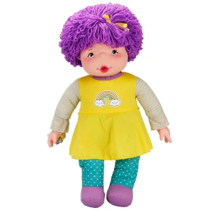 SUNMAN-S00070012 SUN-SABC-DZM-BEBEK RAINBOW DOLLS DOLGU 70CM.2A.2R.