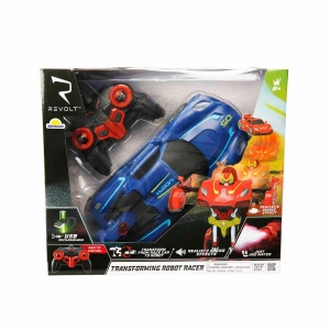 SUNMAN S00090654 SUN-SYM-RVT-R/C F/F TRANSFORMING ROBOT RACERS ARABAYA DÖNÜŞEN SES/IŞIK 2R.