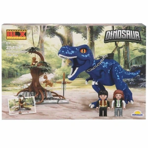 SUNMAN S01003226 SUN-RST-BLX-DINOSAUR SET DİNOZOR VE SAVAŞÇILAR 2FGR.135PRÇ