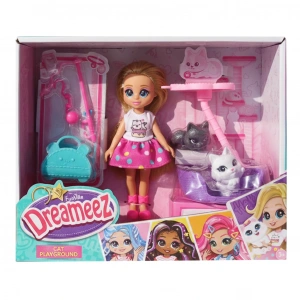 SUNMAN S01081125 SUN-FNV-MNK.BBK.SET DREAMEEZ MİNİ BEBEK VE KEDİ SETİ