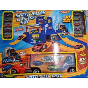 TOYSAN TOY-88 SPEED RACER GARAJE -10 METAL CARS