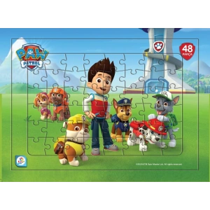 UTKU PW7919 PAW PATROL TASLAMALI 48 PARÇA FARME PUZZLE