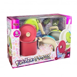 VARDEM ATF-1818-7A 8 PARCA PEMBE EMAYE TENCERE (18)