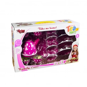 VARDEM ATF-2020B-2020C 14 PARÇA RENKLİ PUANTİYELİ METAL ÇAY SETİ (18)