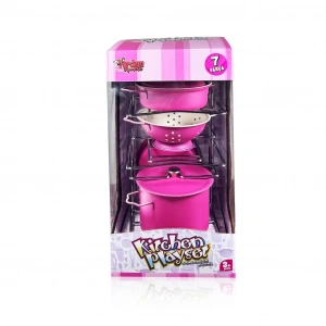 VARDEM ATF-683G-6 7 PARÇA ÇELİK RAFLI PEMBE EMAYE (18)