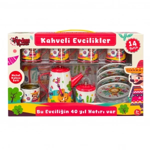 VARDEM ATF-996-7A-10A 14 PARCA DESENLI METAL CAY-KAHVE (18)