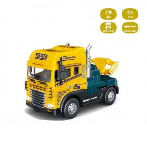 VARDEM KLX600-345 SÜRTMELİ IŞIKLI MÜZİKLİ 1:24 ÇEKİCİ (TIR KAFASI) (48)