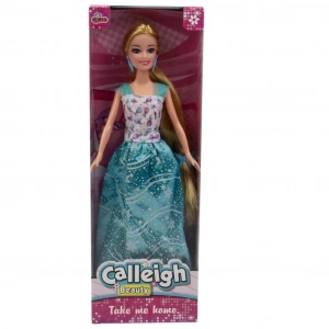 VARDEM KUTULU 11,5İNÇ UZUN SACLI CALLEİGH BEBEK