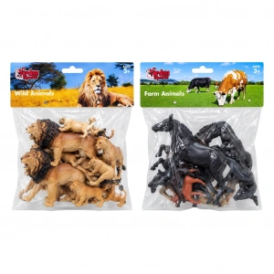 VARDEM SH-P9904-07AL 7PCS ASLAN-KAPLAN-ZÜRAFA-İNEK-FİL