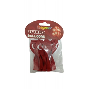 ZORALOĞLU 180207 AY YILDIZ BALONLAR