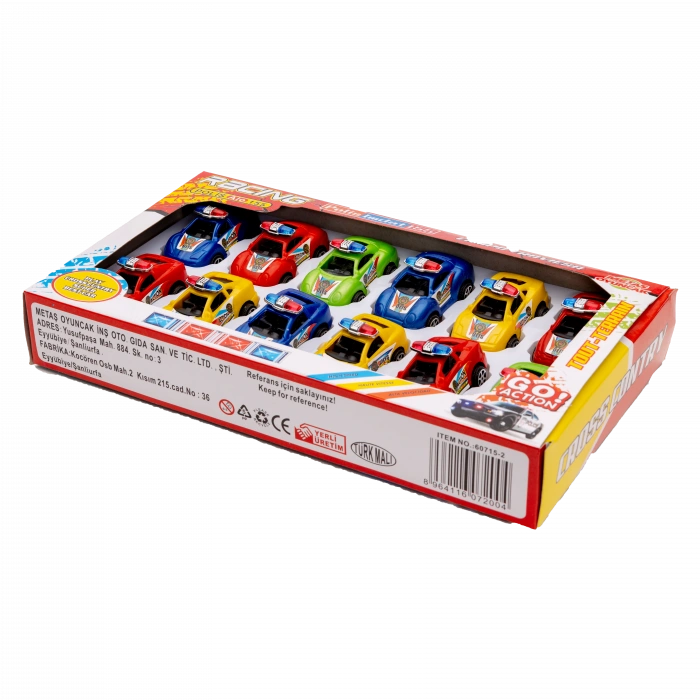 METAŞ QZ618-D 5 Lİ ÇEK BIRAK METAL ARABA (120)