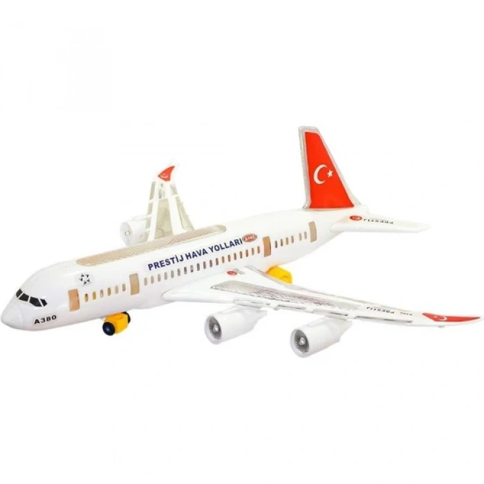 PRESTİJ FAB-1505 KUTULU IŞIKLI MÜZİKLİ A380 UÇAK (40)