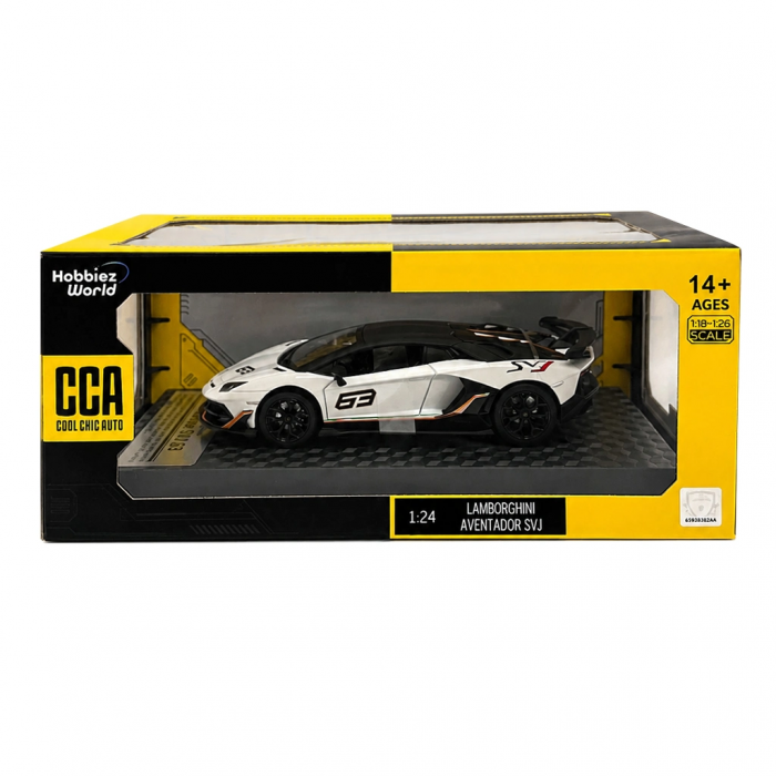 EKİNCİOĞLU 68269A CCA 1/24 LAMBORGHİNİ SVJ SİYAH-BEYAZ