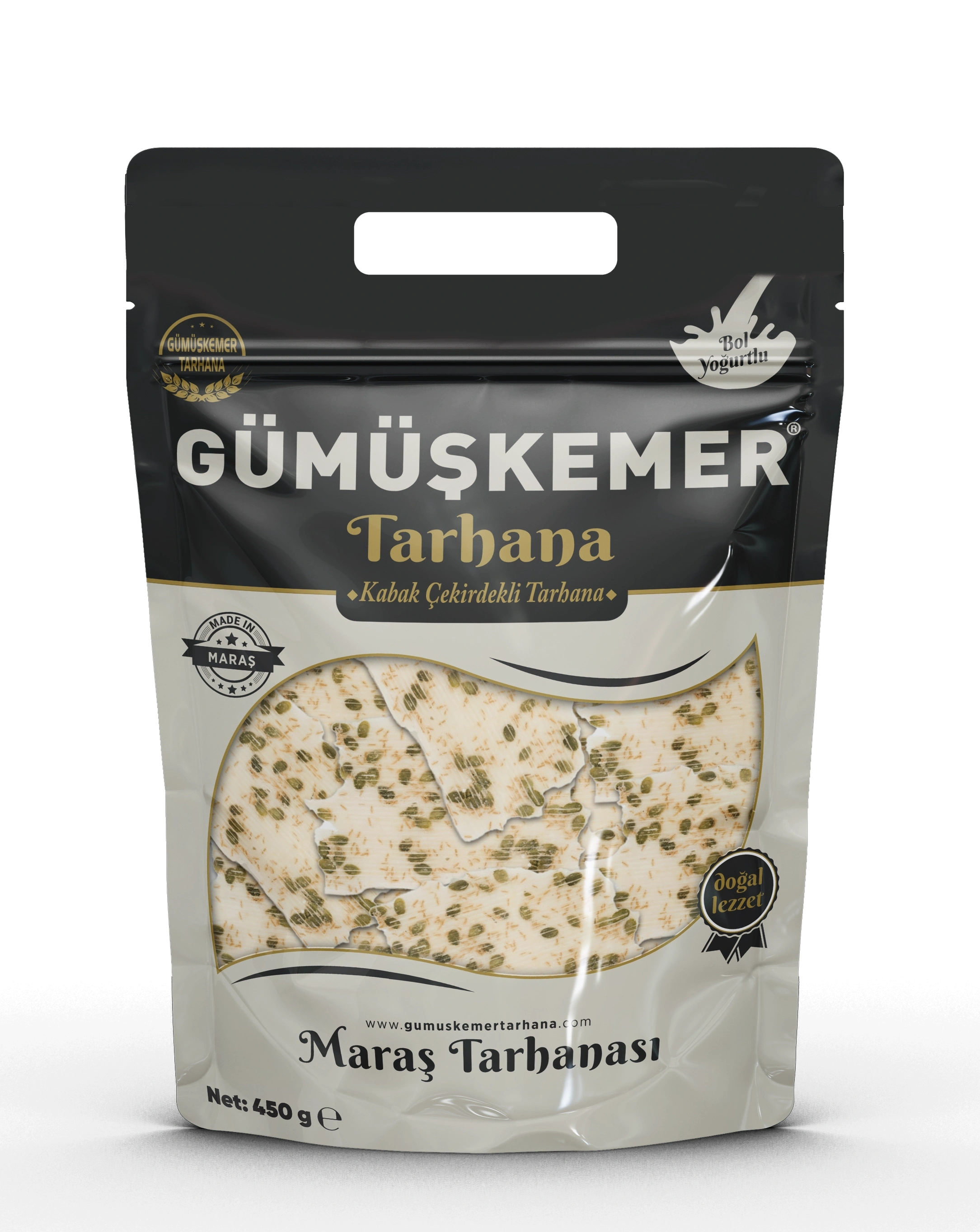 Gümüşkemer | Kabak Çekirdekli Cips Tarhana (450 Gram)