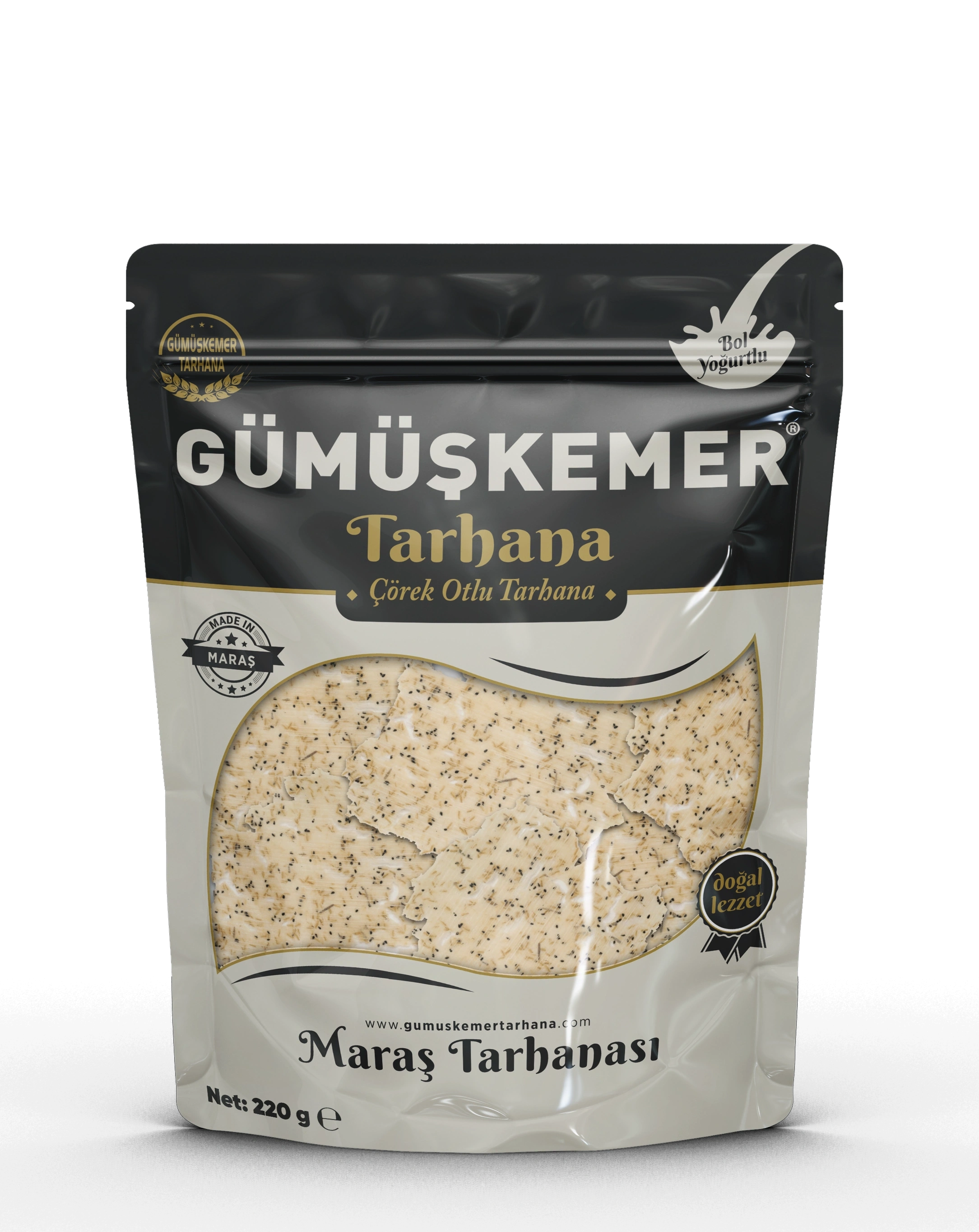 Gümüşkemer | Çörek Otlu Cips Tarhana (220 Gram)