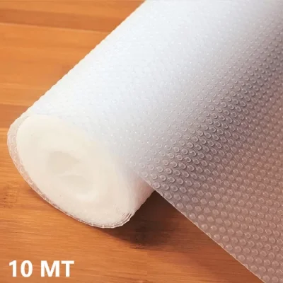 10 Metre Şeffaf Kaymaz Raf Dolap Çekmece Örtüsü