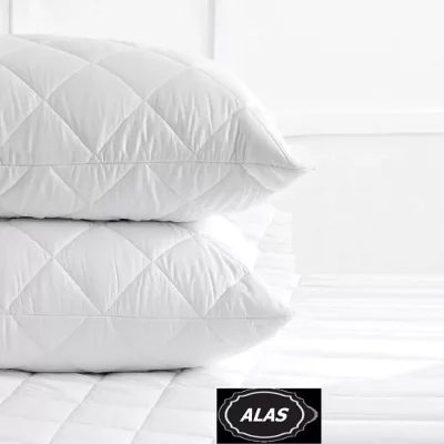 2 Li Kapitone Yastık Alezi Yastık Koruyucu