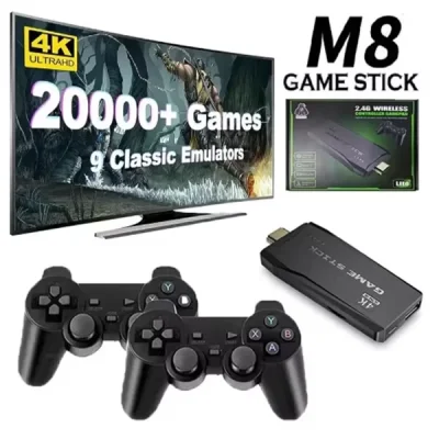 2.4g Çift Kol Retro Oyun Konsolu 4k 3500 Oyun