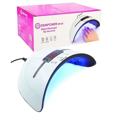 36w Oje Ve Tırnak Kurutucu Fototerapi Makinesi Dijital Göstergeli