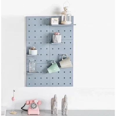 Çok Amaçlı Plastik İskandinav Raf Gri