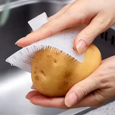 Çok Amaçlı Sebze Ve Meyve Temizleme Patates Soyma Fırçası