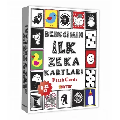Diytoy Bebeğimin İlk Zeka Kartları Flash Kart